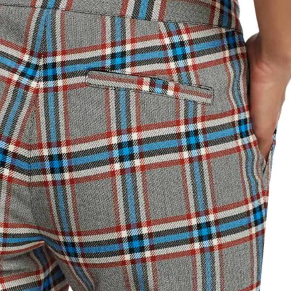 TANYA TAYLOR Regina II Plaid Pants NWT - Picture 2 of 6